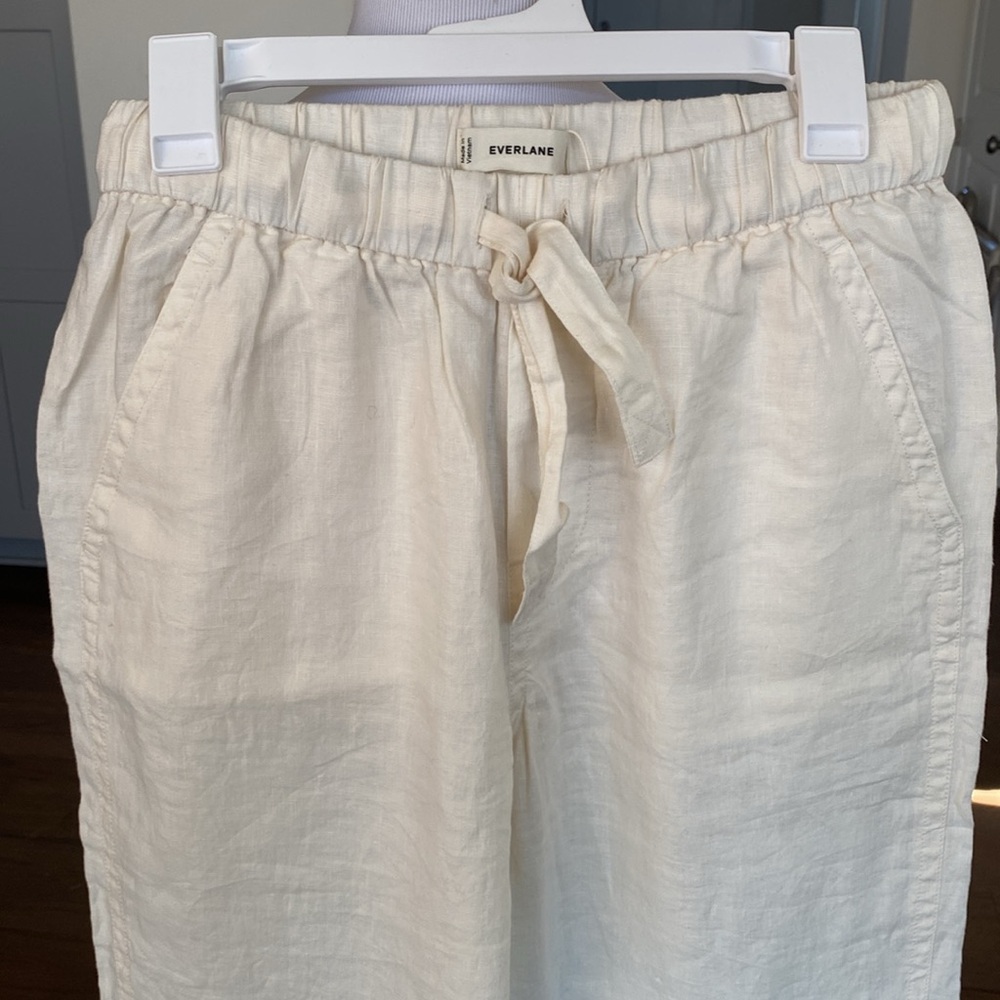 Everlane Pull-on Linen Pants(10) - Picture 9 of 10